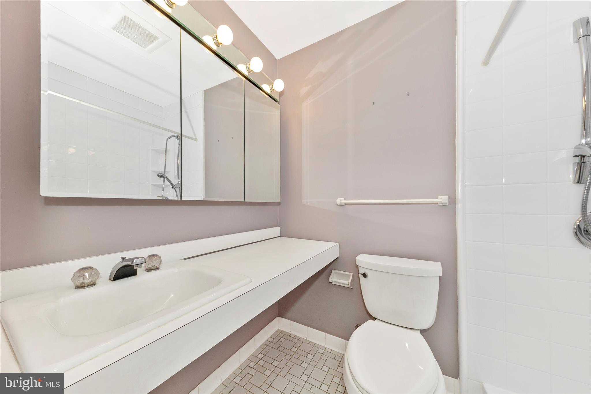 11802 Pittson Road Silver Spring, MD 20906 - Photo 31 of 50 a bathroom with a sink a toilet and mirror