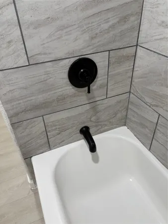 a close view of shower