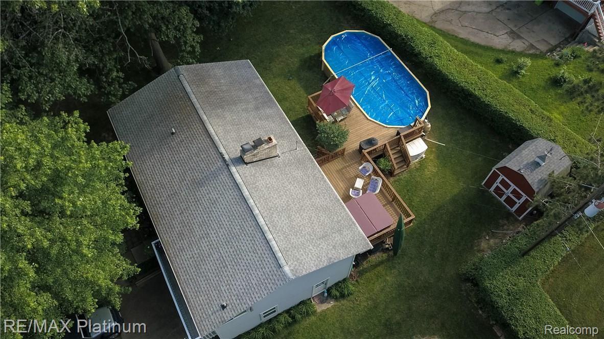 2217 Pleasant Ridge Howell, MI 48843 - Photo 30 of 36 AERIAL VIEW 3