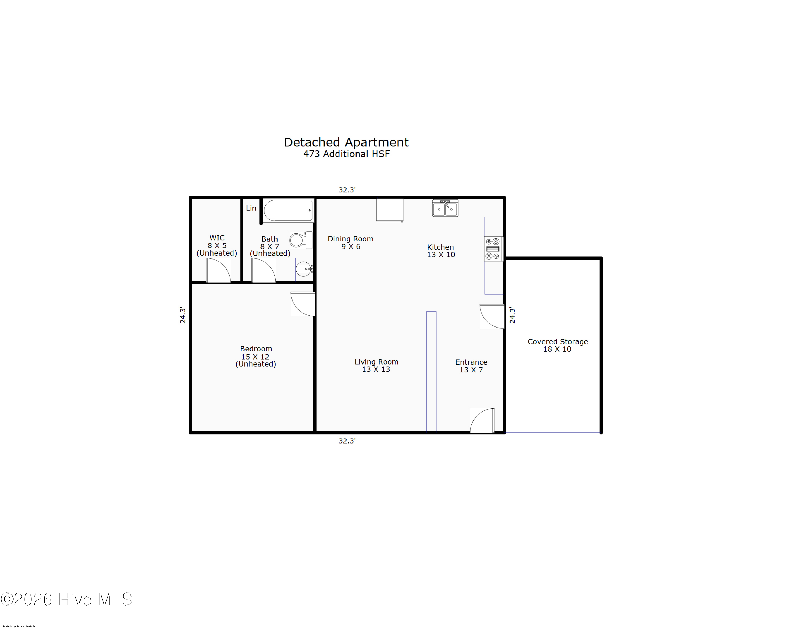 101 Kingston Road Wilmington, NC 28409 - Photo 47 of 47 Guest House Apartment