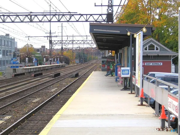 a view of a train station