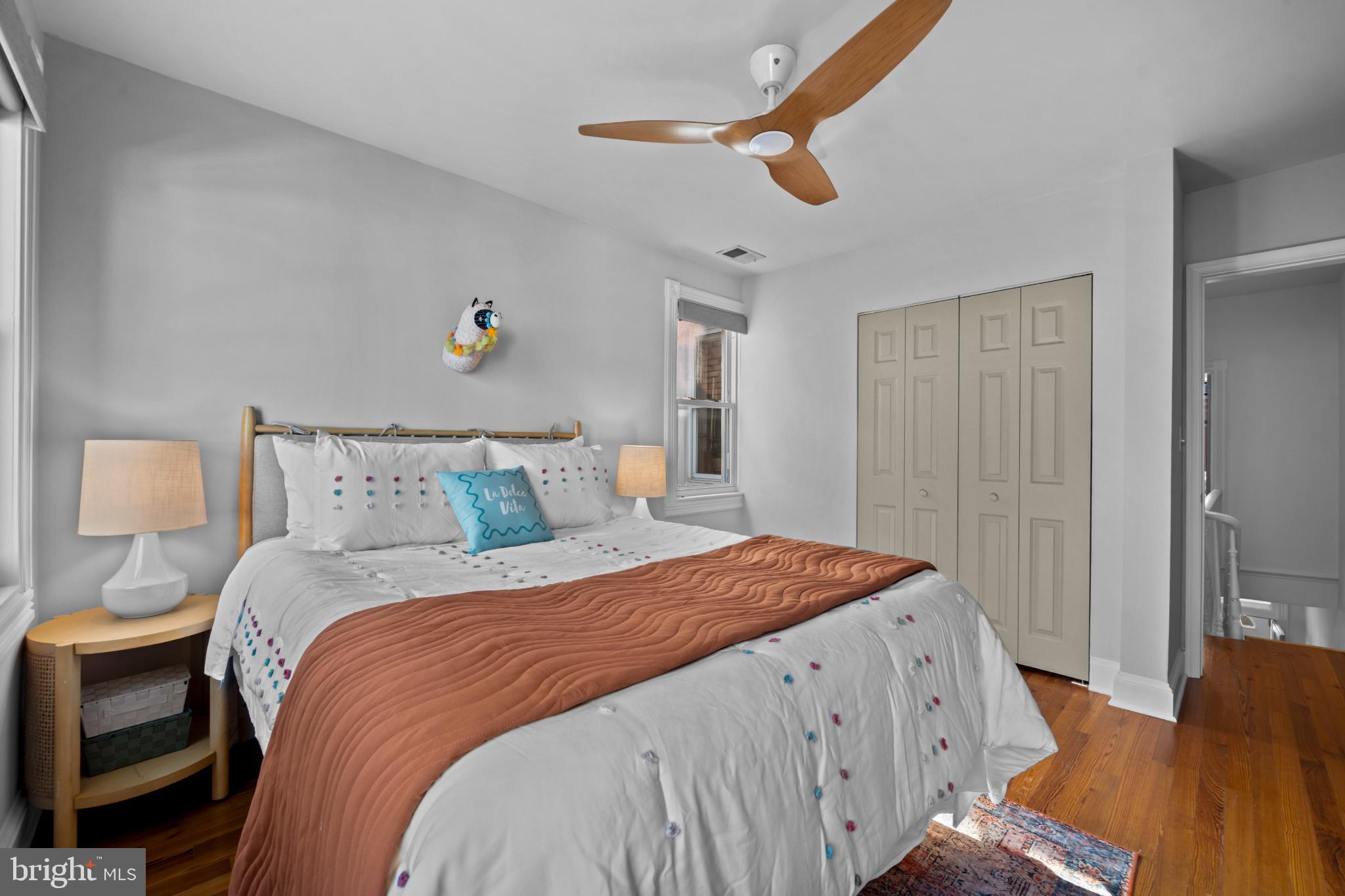 503 S Street Northwest Washington, DC 20001 - Photo 13 of 36 Serene bedroom with modern touches.