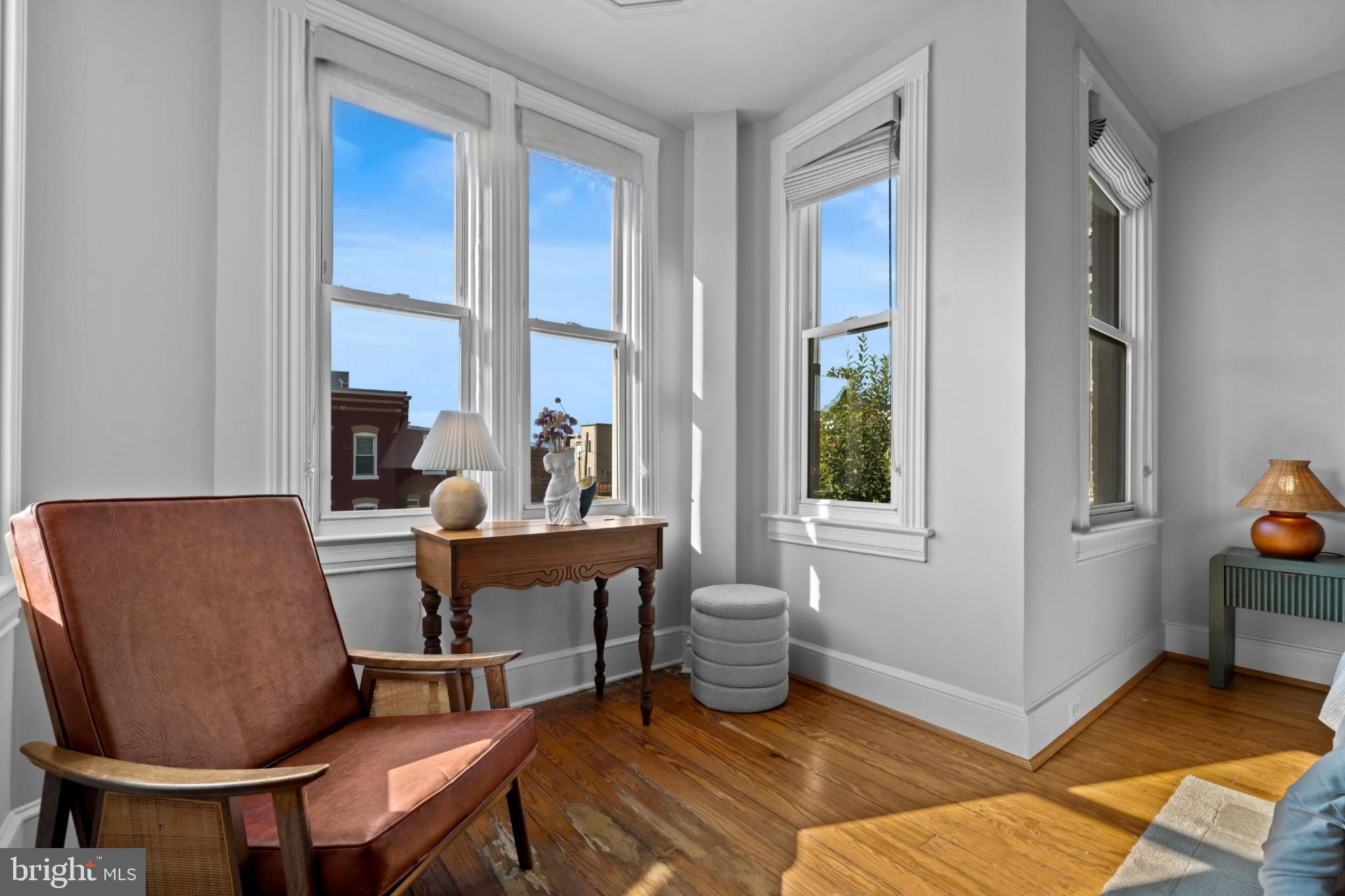 503 S Street Northwest Washington, DC 20001 - Photo 18 of 36 Sunlit corner nook with charming views.