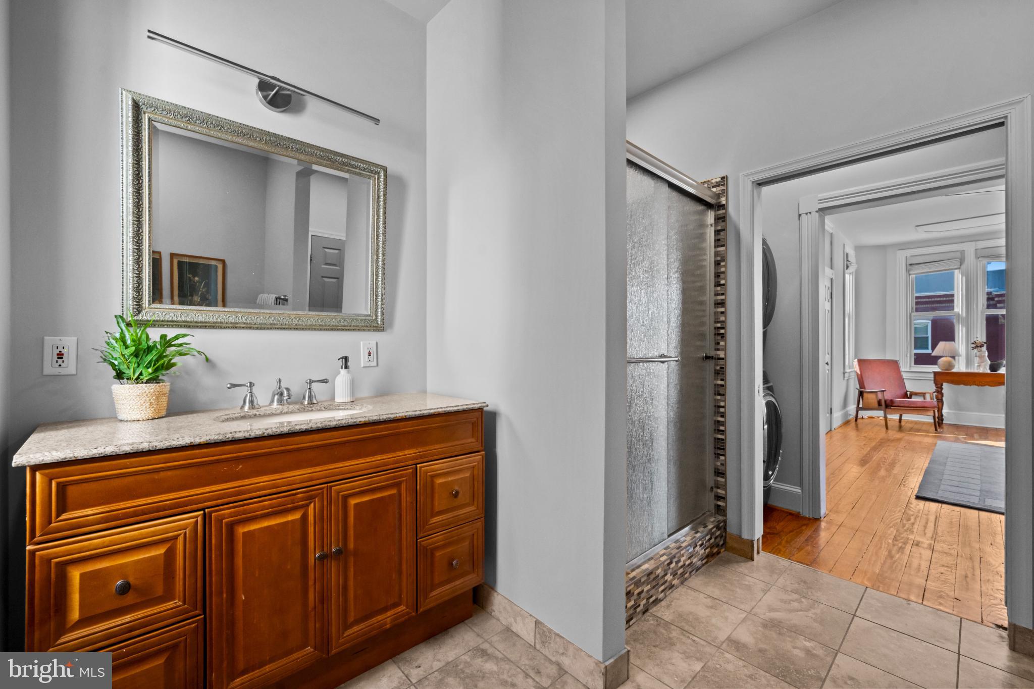 503 S Street Northwest Washington, DC 20001 - Photo 22 of 36 Elegant bathroom with modern finishes.