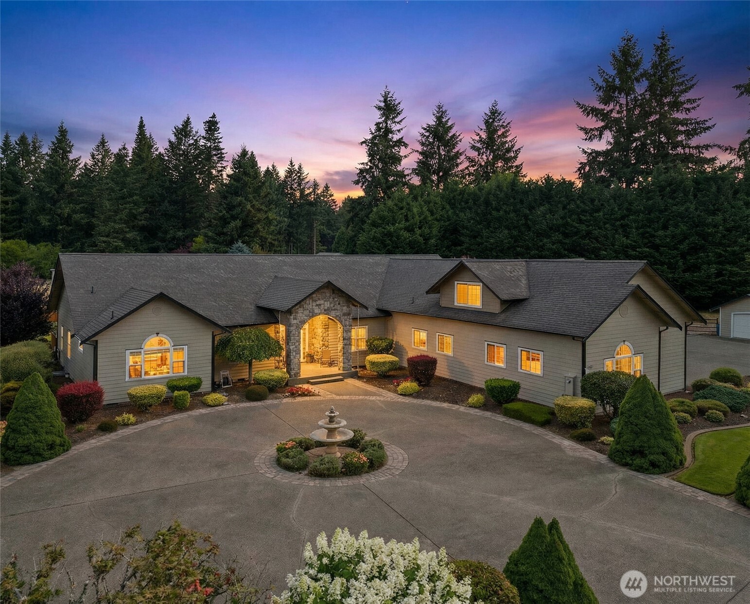 9609 346th Street South Roy, WA 98580 - Photo 1 of 32 a view of multiple houses with a street
