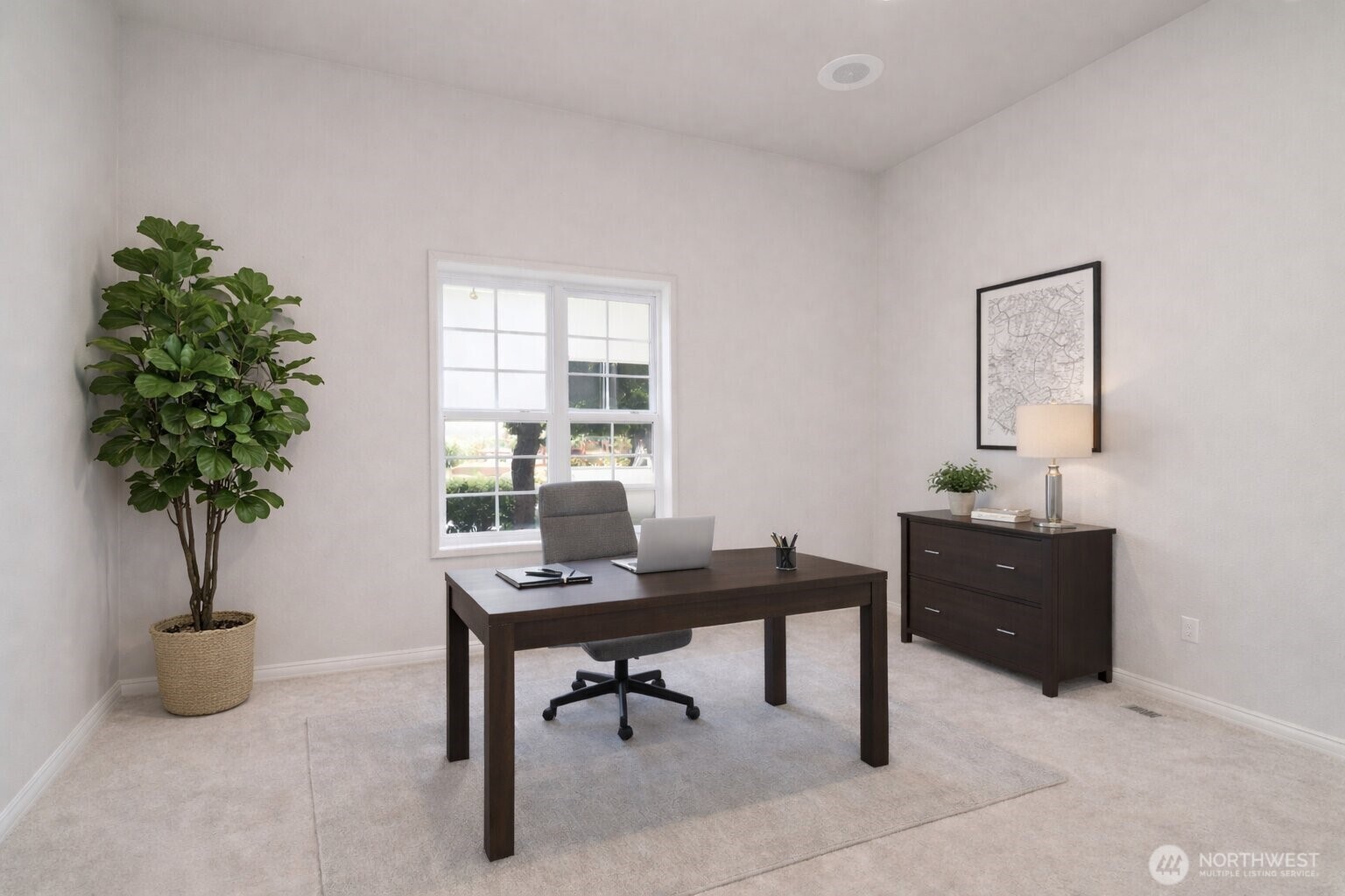 9609 346th Street South Roy, WA 98580 - Photo 18 of 31 a living room with furniture and a potted plant