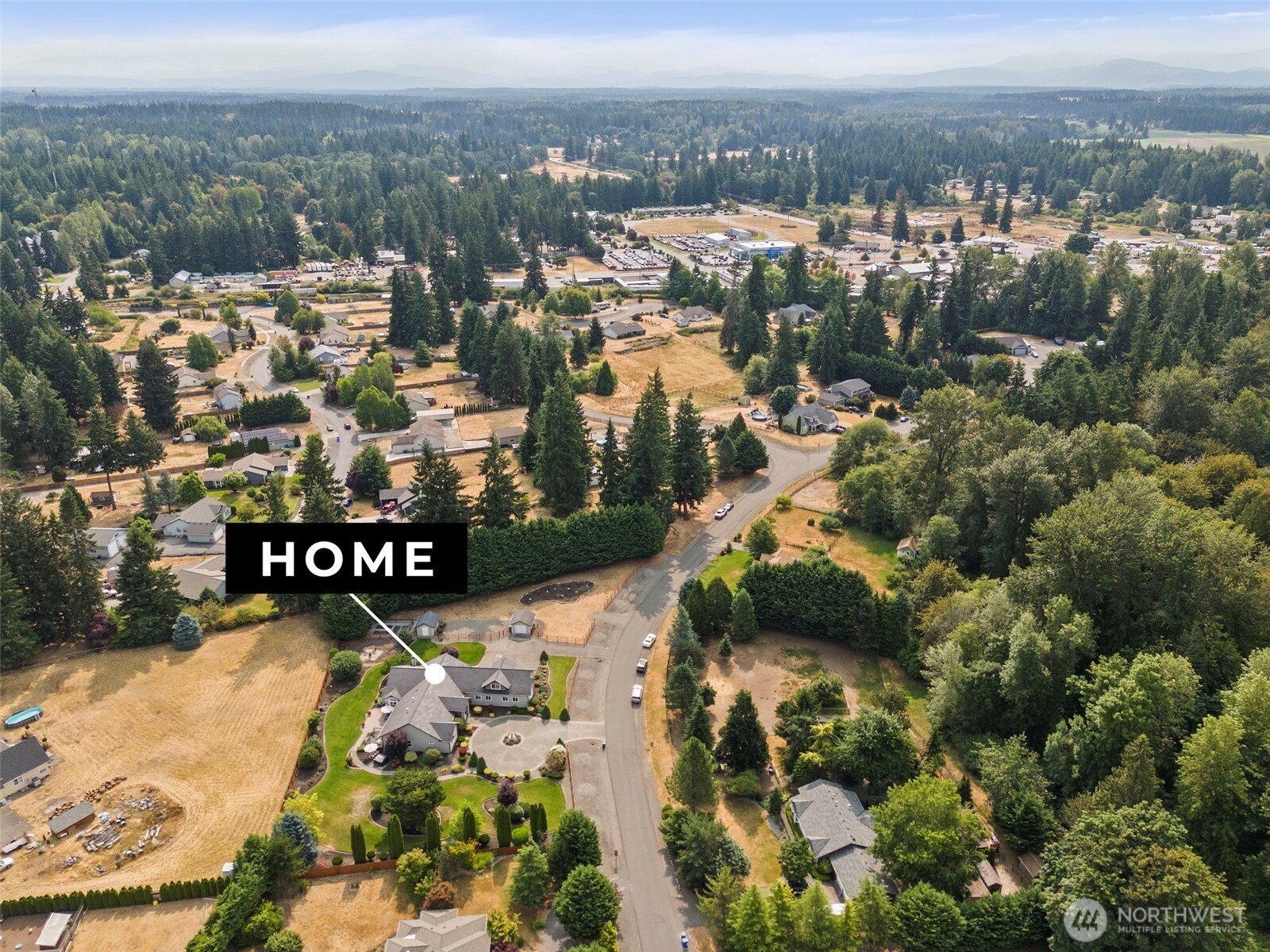 9609 346th Street South Roy, WA 98580 - Photo 32 of 32 a view of city and mountain