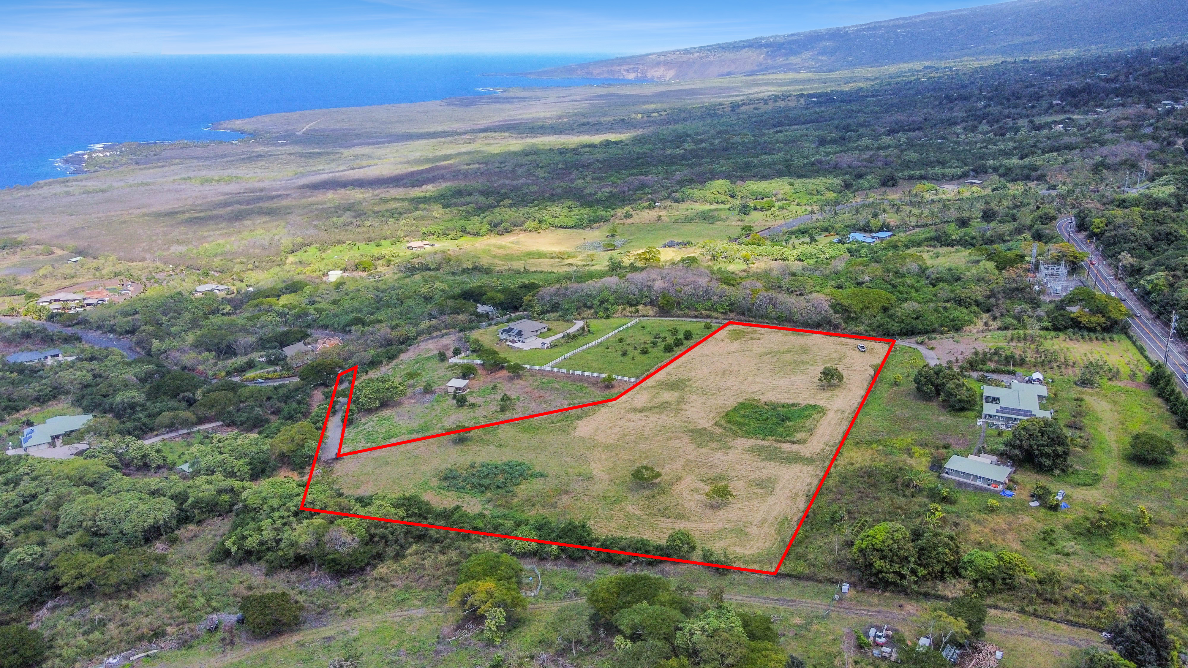 85-5195 Kiilae Road Captain Cook, HI 96704 - Photo 6 of 20 an aerial view of a house