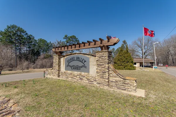 a sign on the side of a building