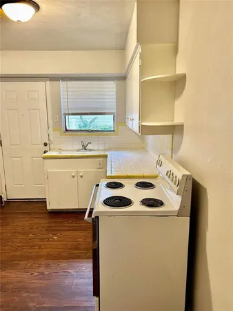 a room with storage and utility