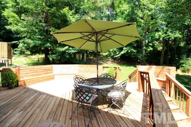 4440 Oak Park Road Raleigh, NC 27612 - Photo 21 of 25 Huge patio overlooking back yard