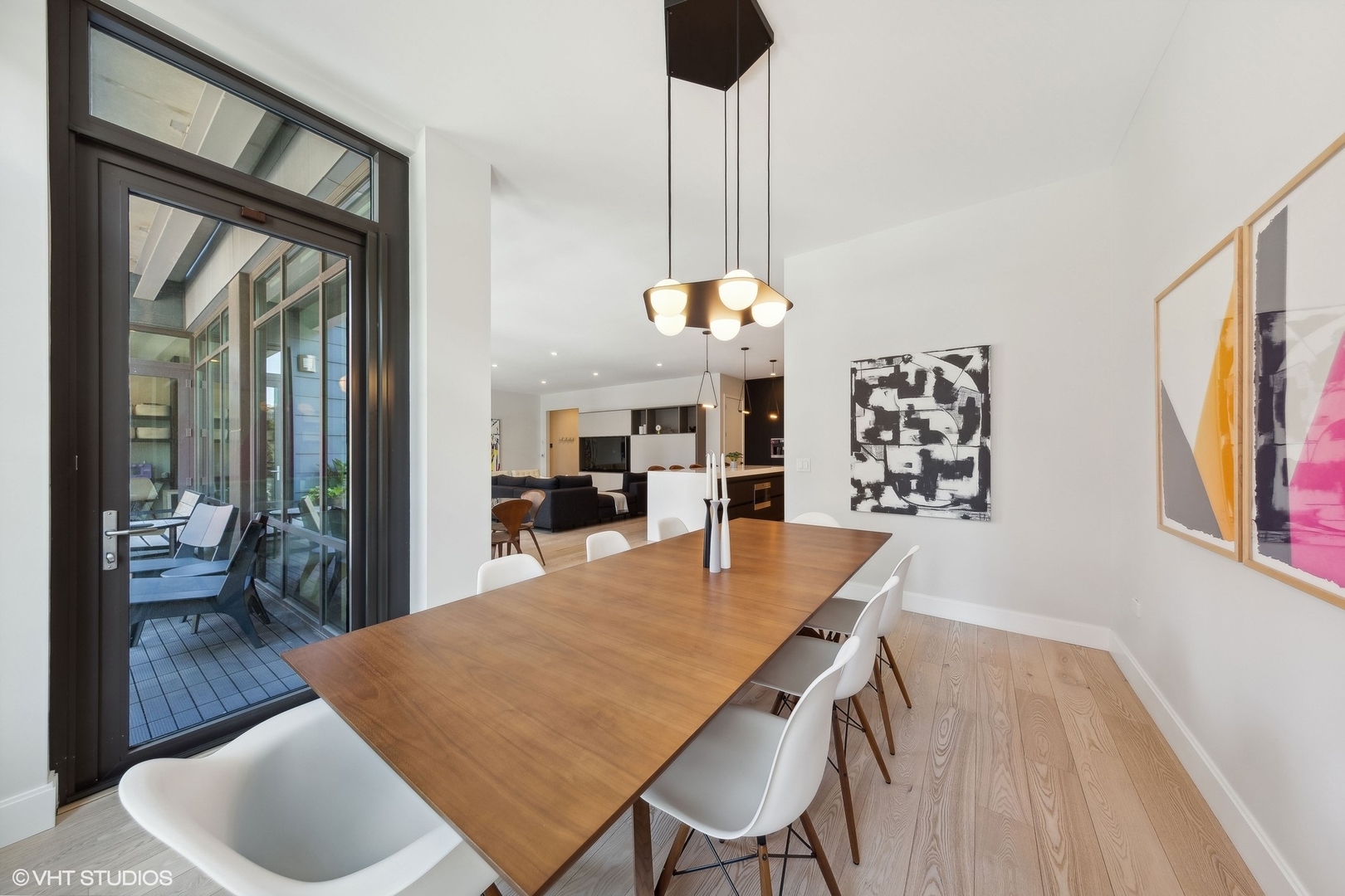35 North Aberdeen Street, Unit 2S Chicago, IL 60607 - Photo 12 of 46 a dining room with furniture and window