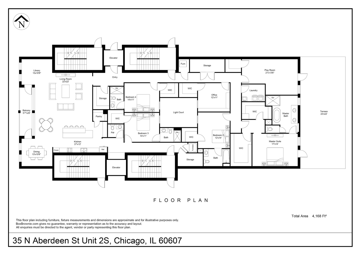 35 North Aberdeen Street, Unit 2S Chicago, IL 60607 - Photo 46 of 46 a black and white photo of a living room