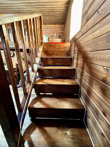 a view of ocean from a balcony