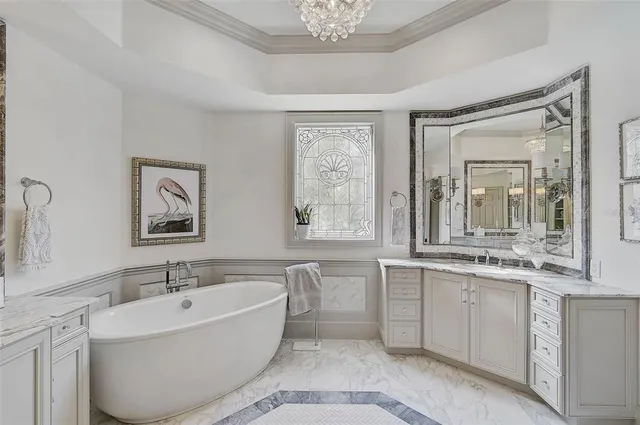 a room with furniture and a lamp