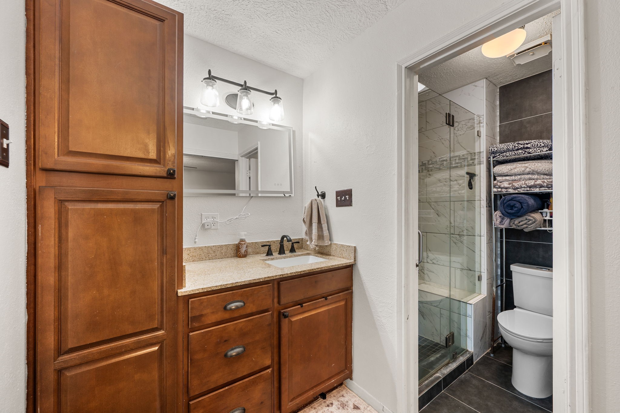 2415 Whispering Springs Drive Spring, TX 77373 - Photo 19 of 28 Updated primary bathroom