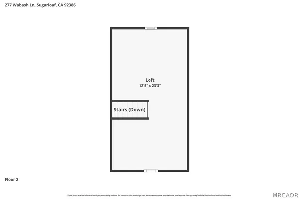 $399,000 | 277 Wabash Avenue, Sugarloaf, CA 92386