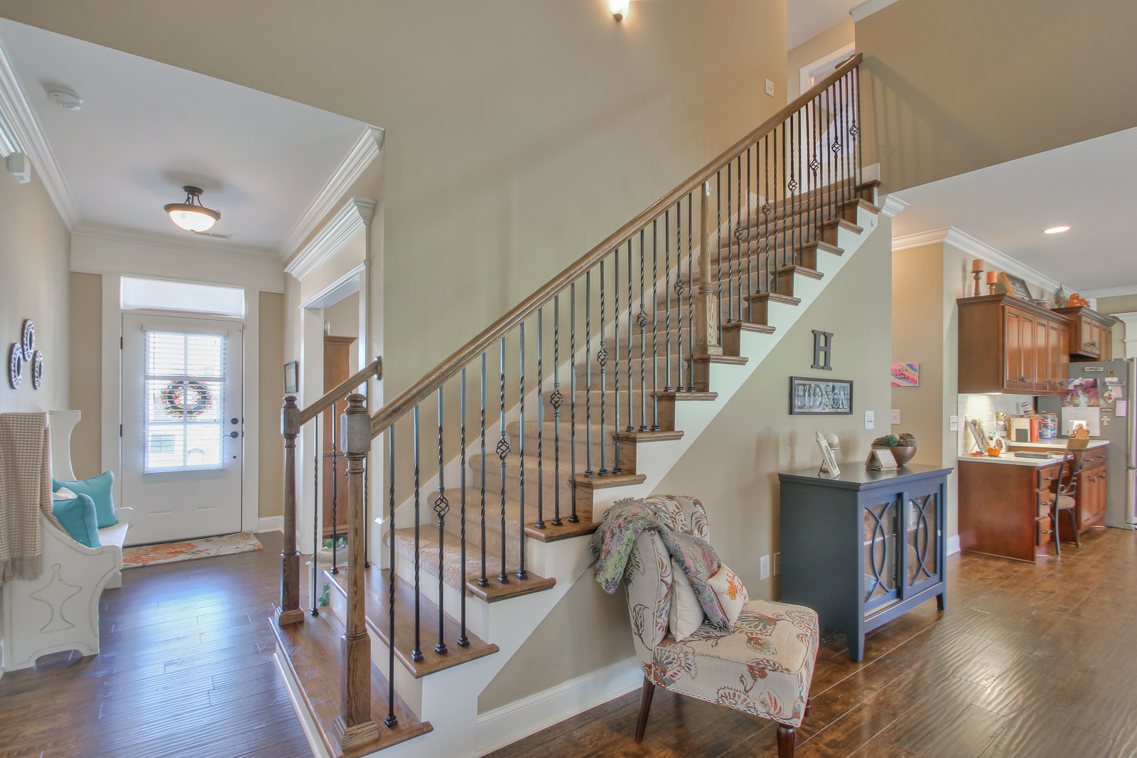 1225 Rimrock Road Smyrna, TN 37167 - Photo 2 of 24 a view of entryway and hall with wooden floor