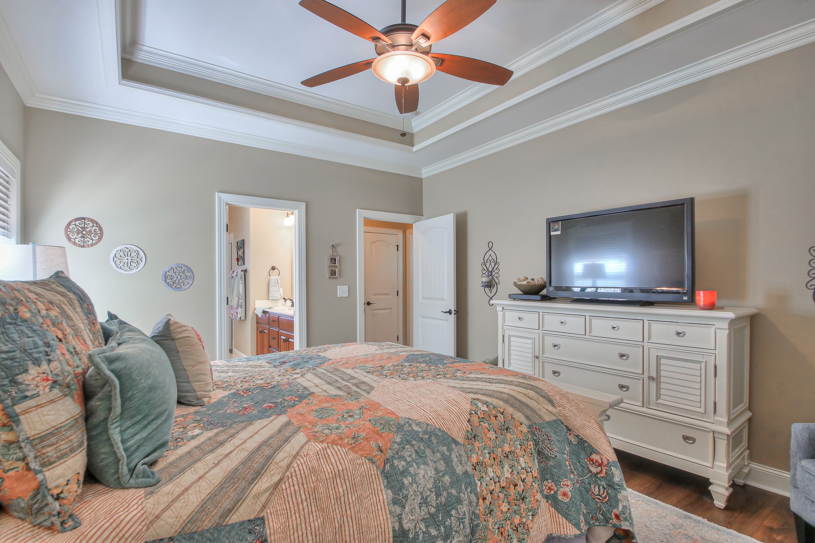 1225 Rimrock Road Smyrna, TN 37167 - Photo 10 of 24 a bedroom with a bed and a flat screen tv