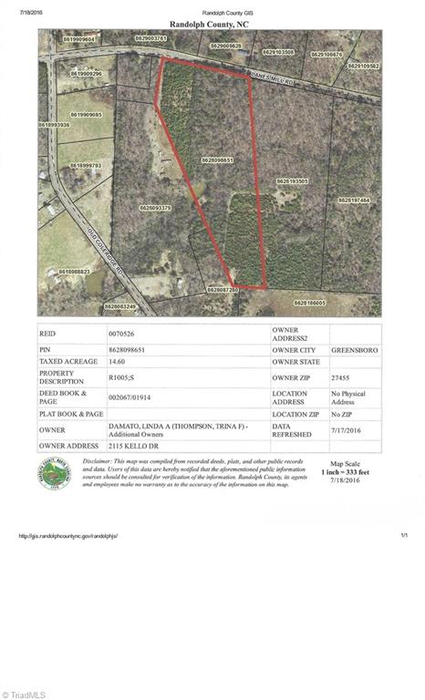 0 Lanes Mill Road Ramseur, NC 27316 - Photo 1 of 1 Gallery Image 1