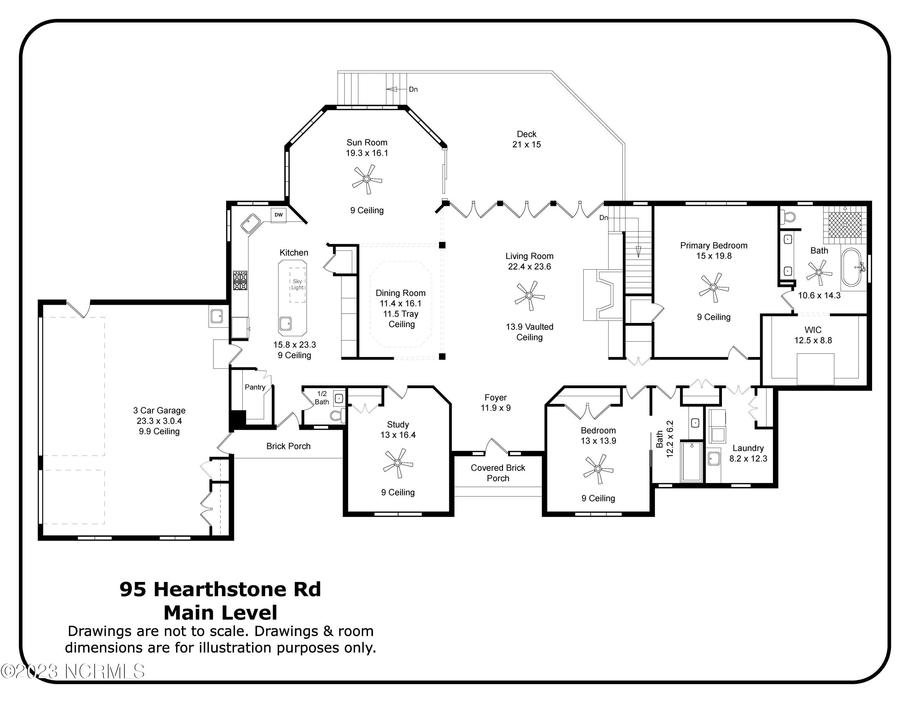 95 Hearthstone Road Pinehurst, NC 28374 - Photo 15 of 53 95 Hearthstone Rd_Main Level (1)