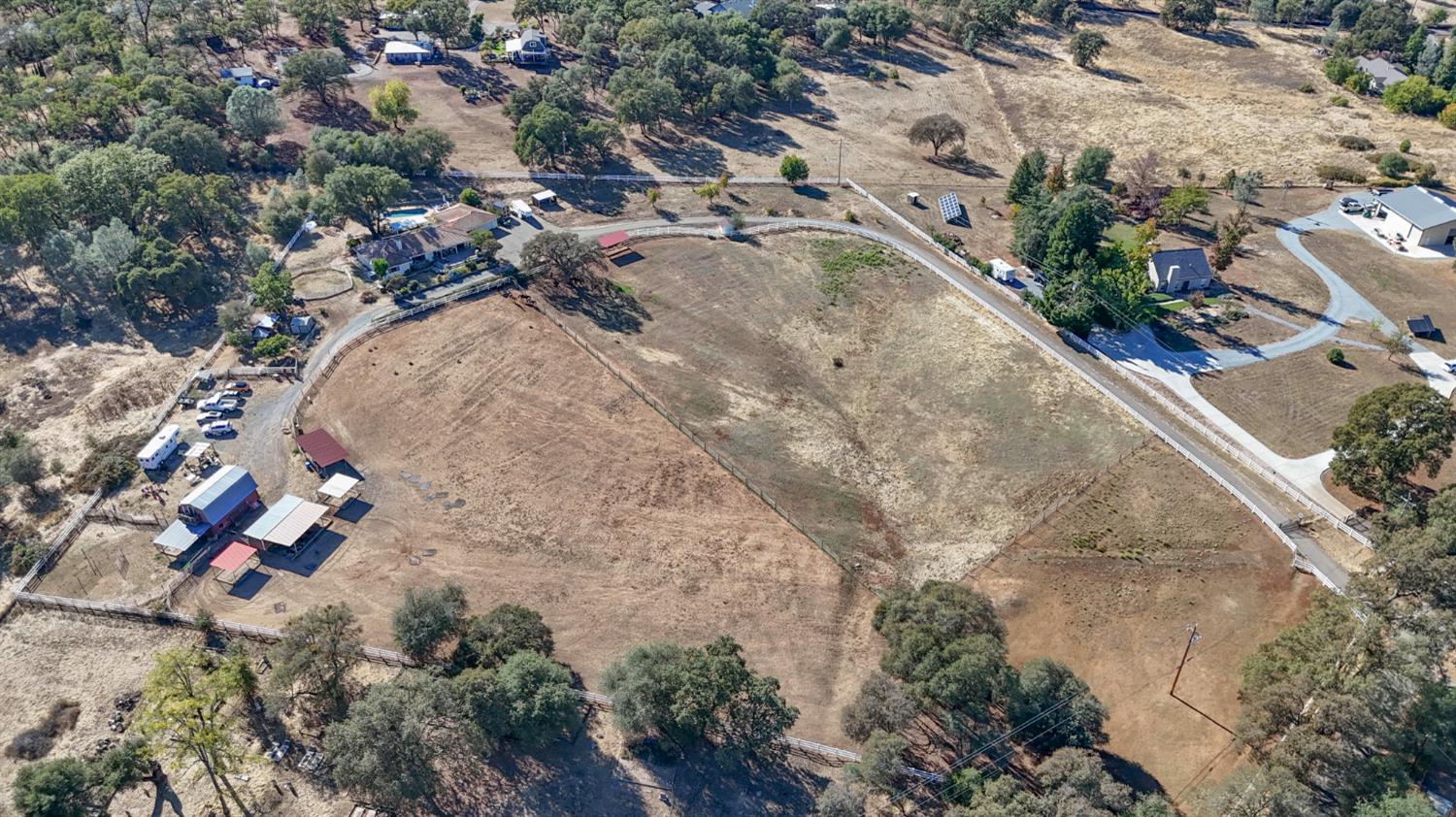 4770 Pedro Hill Road Pilot Hill, CA 95664 - Photo 23 of 87 an aerial view of a house with a yard