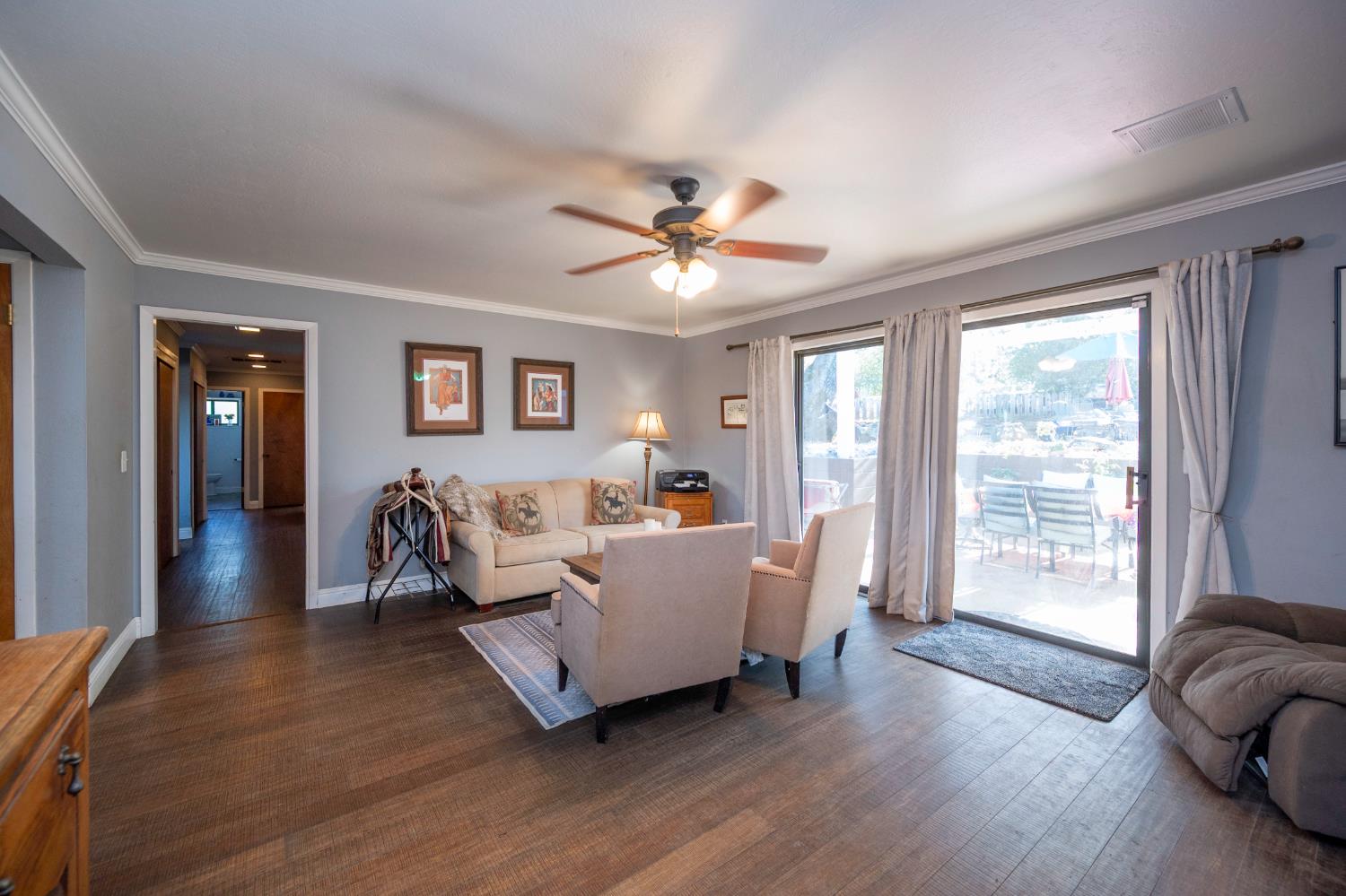 4770 Pedro Hill Road Pilot Hill, CA 95664 - Photo 37 of 87 a living room with furniture and a large window