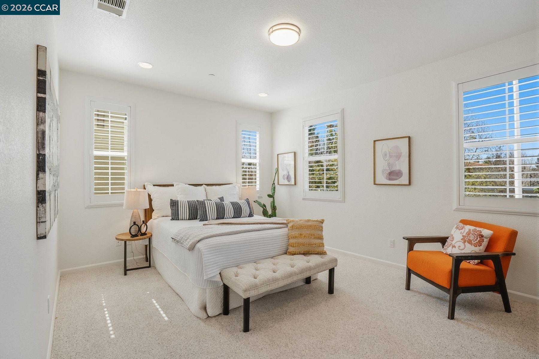 22640 Filbert Street Hayward, CA 94541 - Photo 35 of 60 a bedroom with furniture and a window