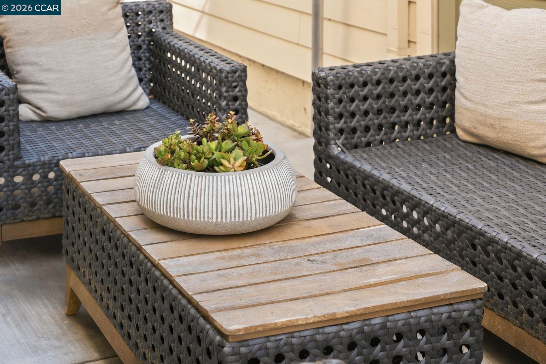 22640 Filbert Street Hayward, CA 94541 - Photo 54 of 60 a view of a roof deck with wooden floor and fence