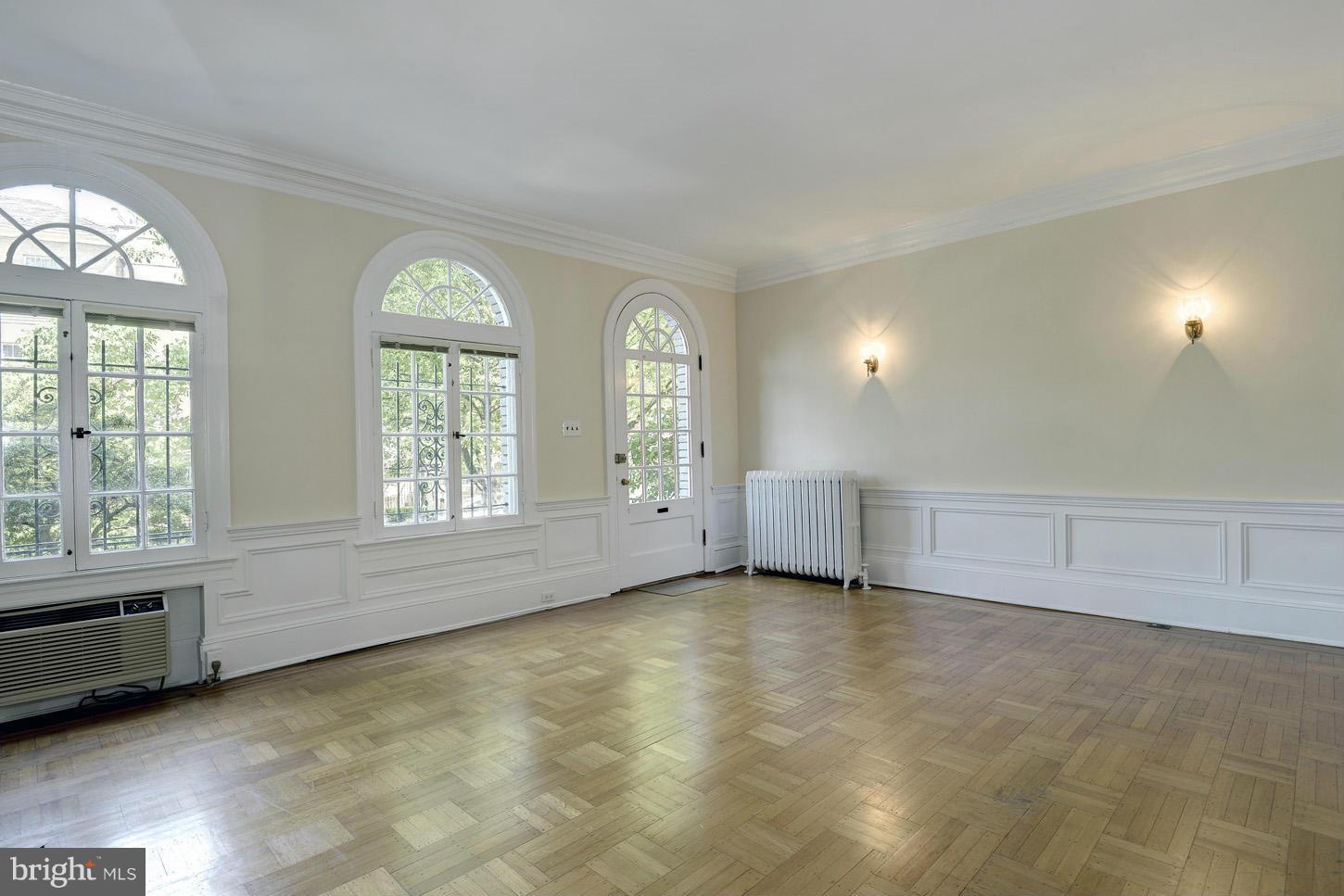 1922 Belmont Road Northwest Washington, DC 20009 - Photo 5 of 20 Living Room with Palladium Windows