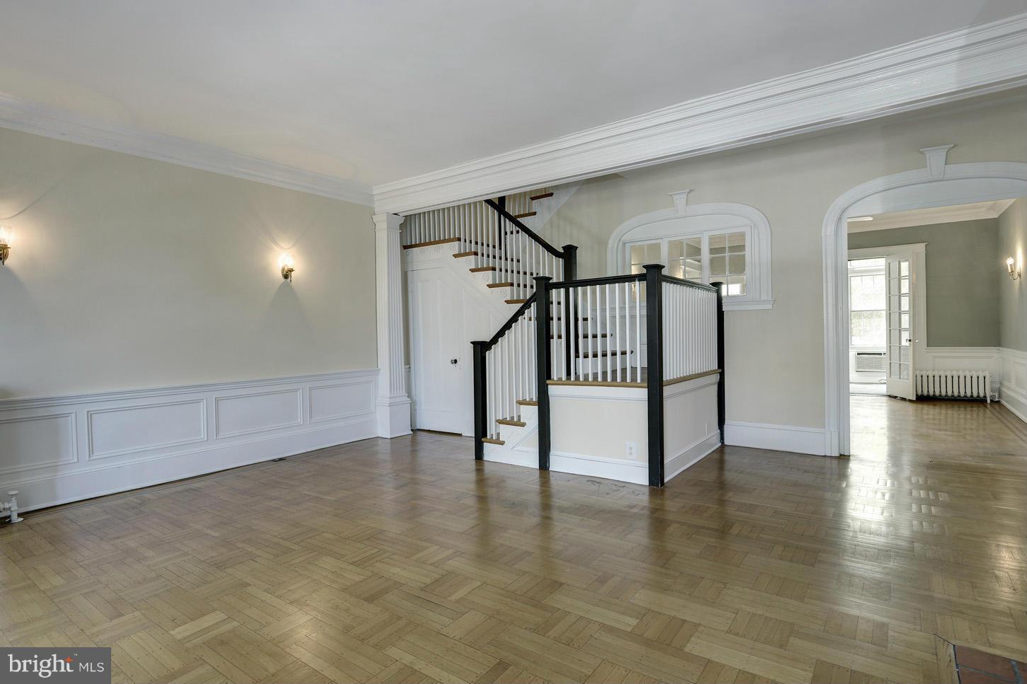 1922 Belmont Road Northwest Washington, DC 20009 - Photo 6 of 20 Living Room Towards Dining Room