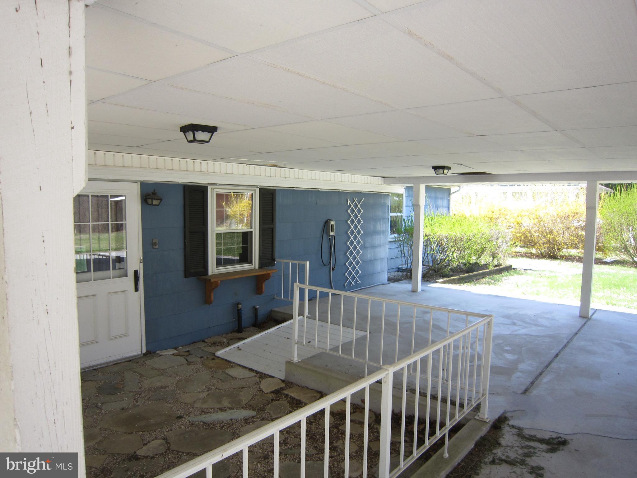 2030 East Deep Run Road Manchester, MD 21102 - Photo 23 of 25 carport/covered patio to side door