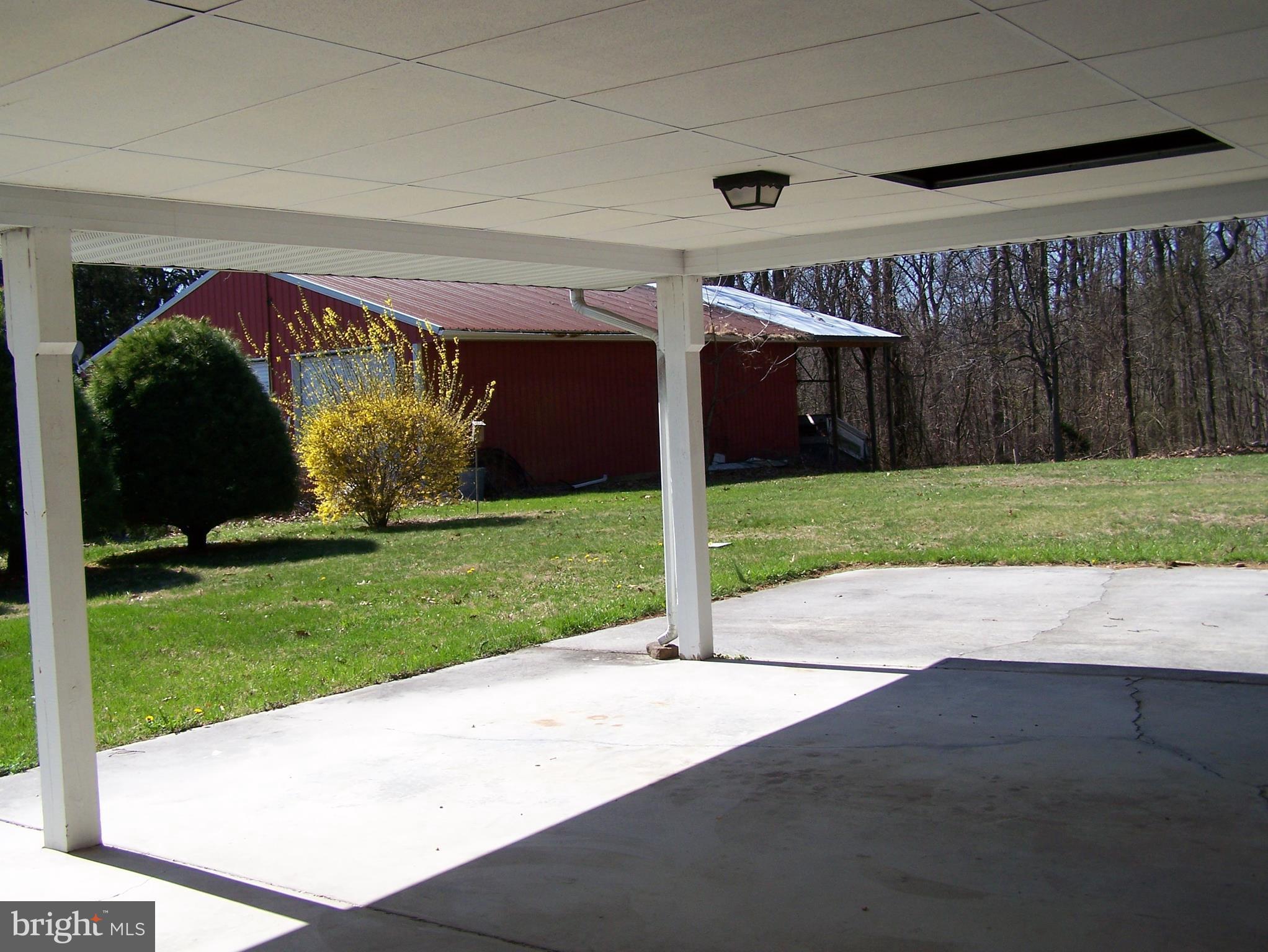 2030 East Deep Run Road Manchester, MD 21102 - Photo 24 of 25 view from carport/ covered patio
