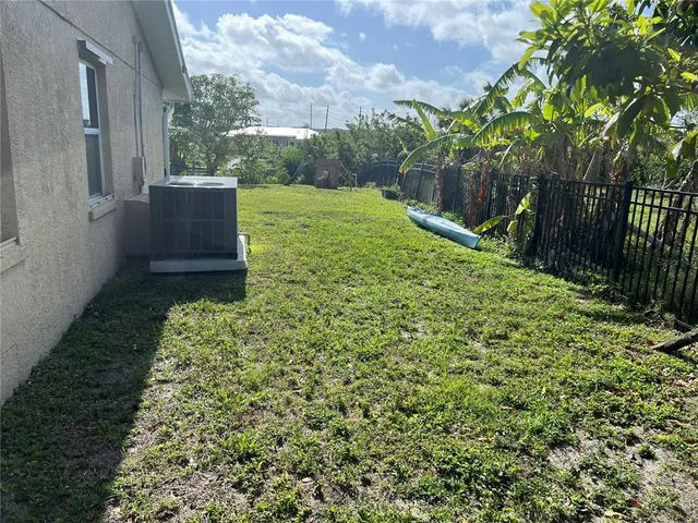 a view of outdoor space and deck
