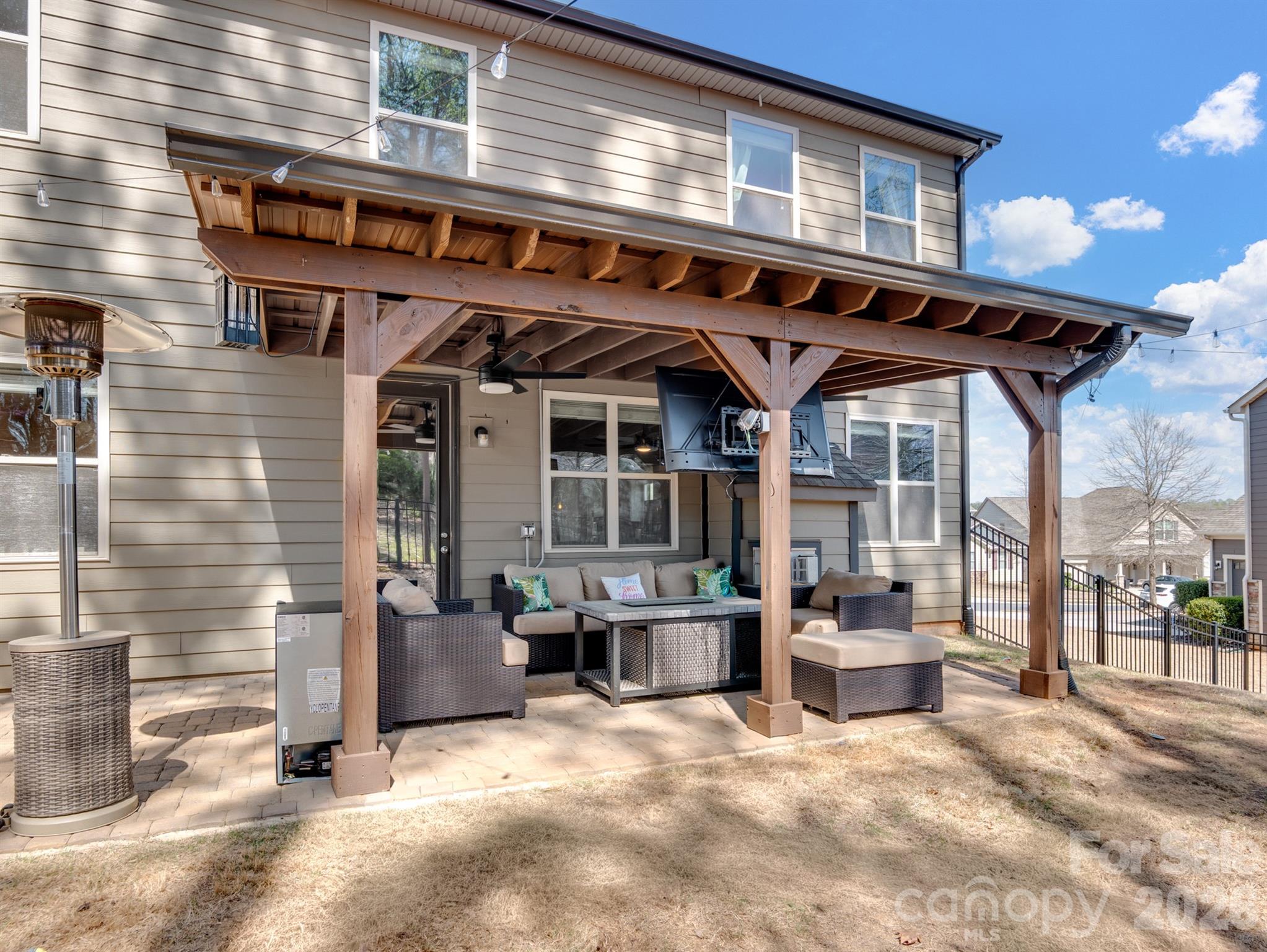 560 Sandbar Point Clover, SC 29710 - Photo 39 of 48 a view of a chairs and table in the patio