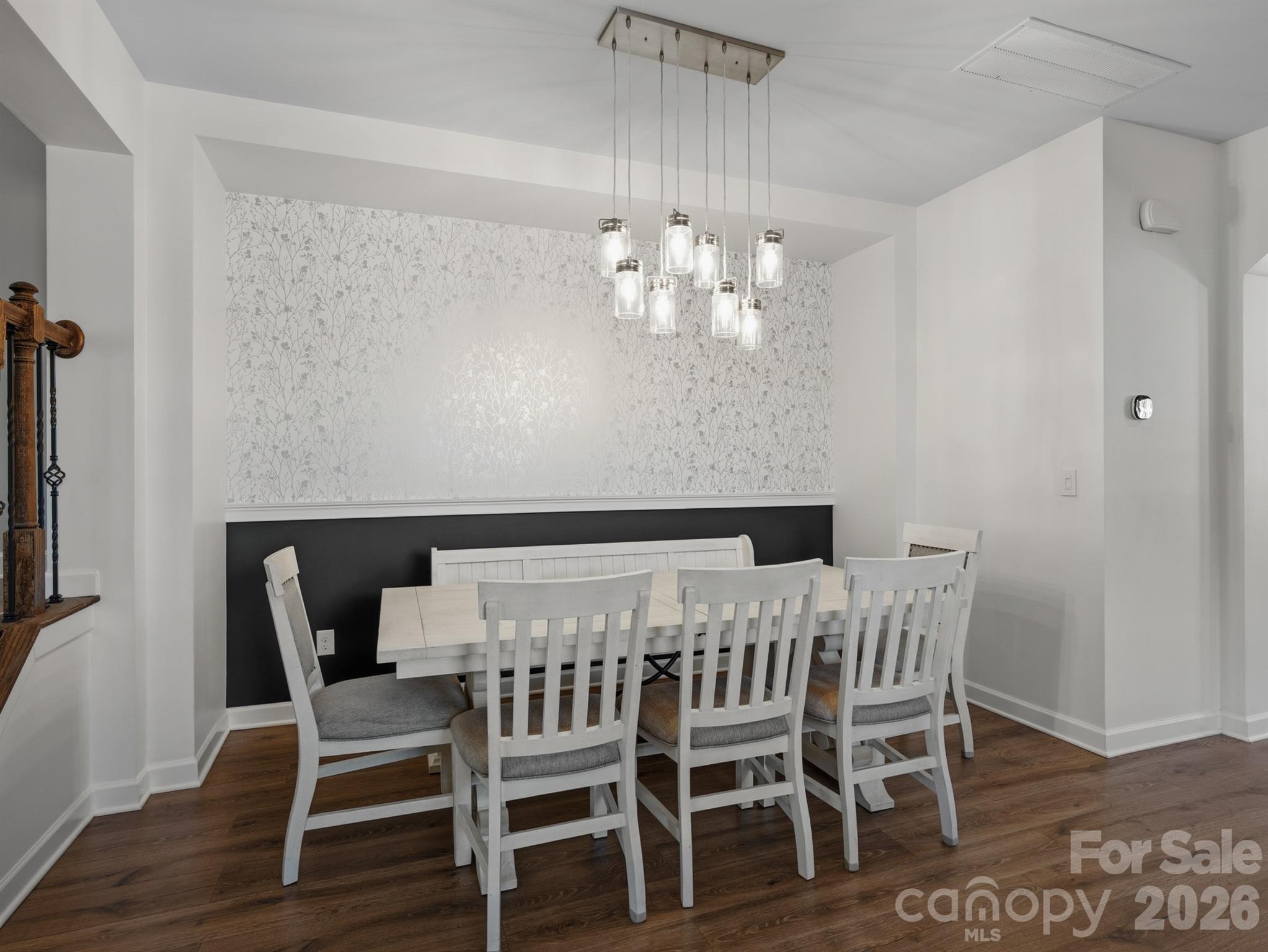 560 Sandbar Point Clover, SC 29710 - Photo 10 of 48 a view of a dining room with furniture and wooden floor