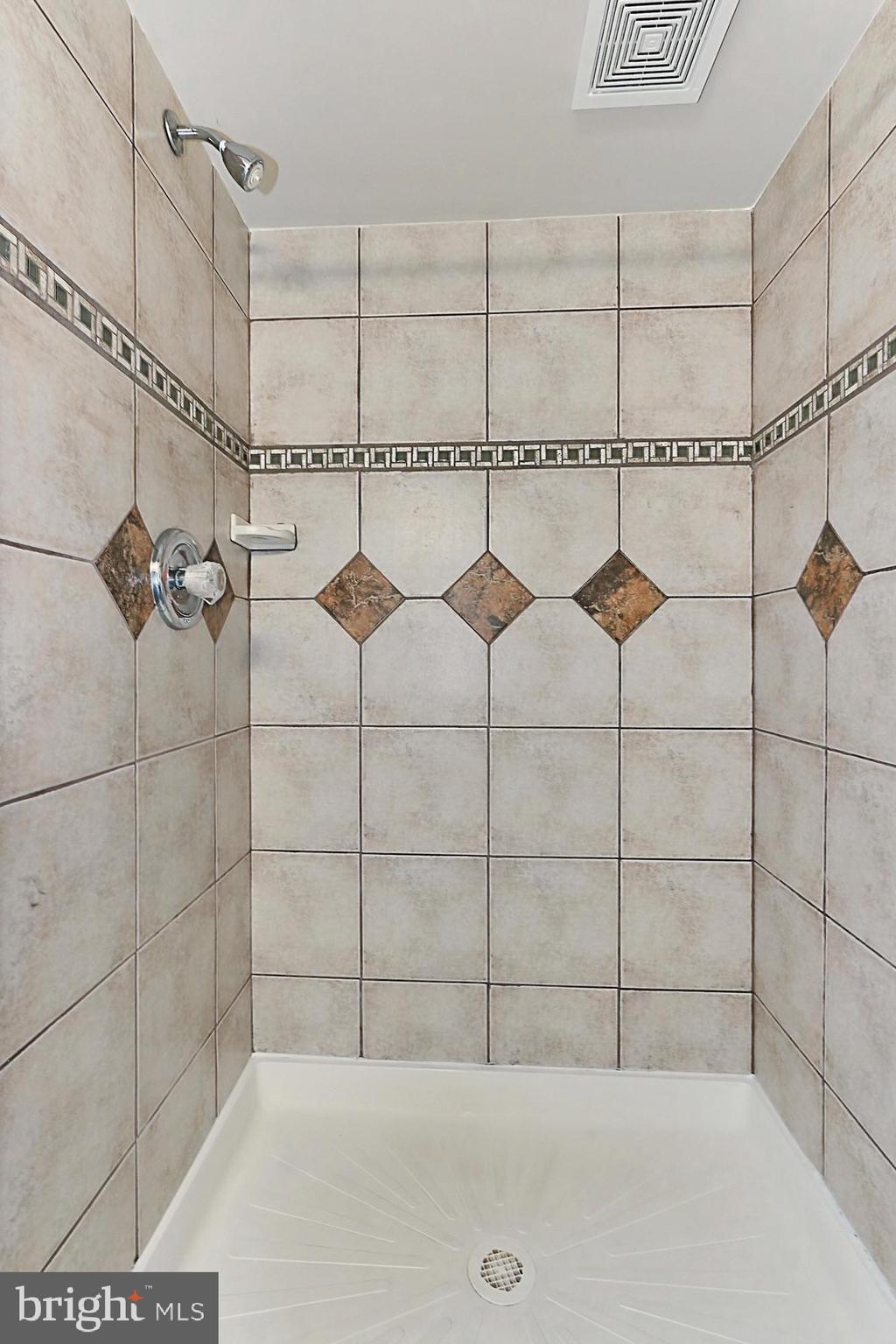 6731 Front Royal Road Springfield, VA 22151 - Photo 28 of 47 Lower level bath with custom shower