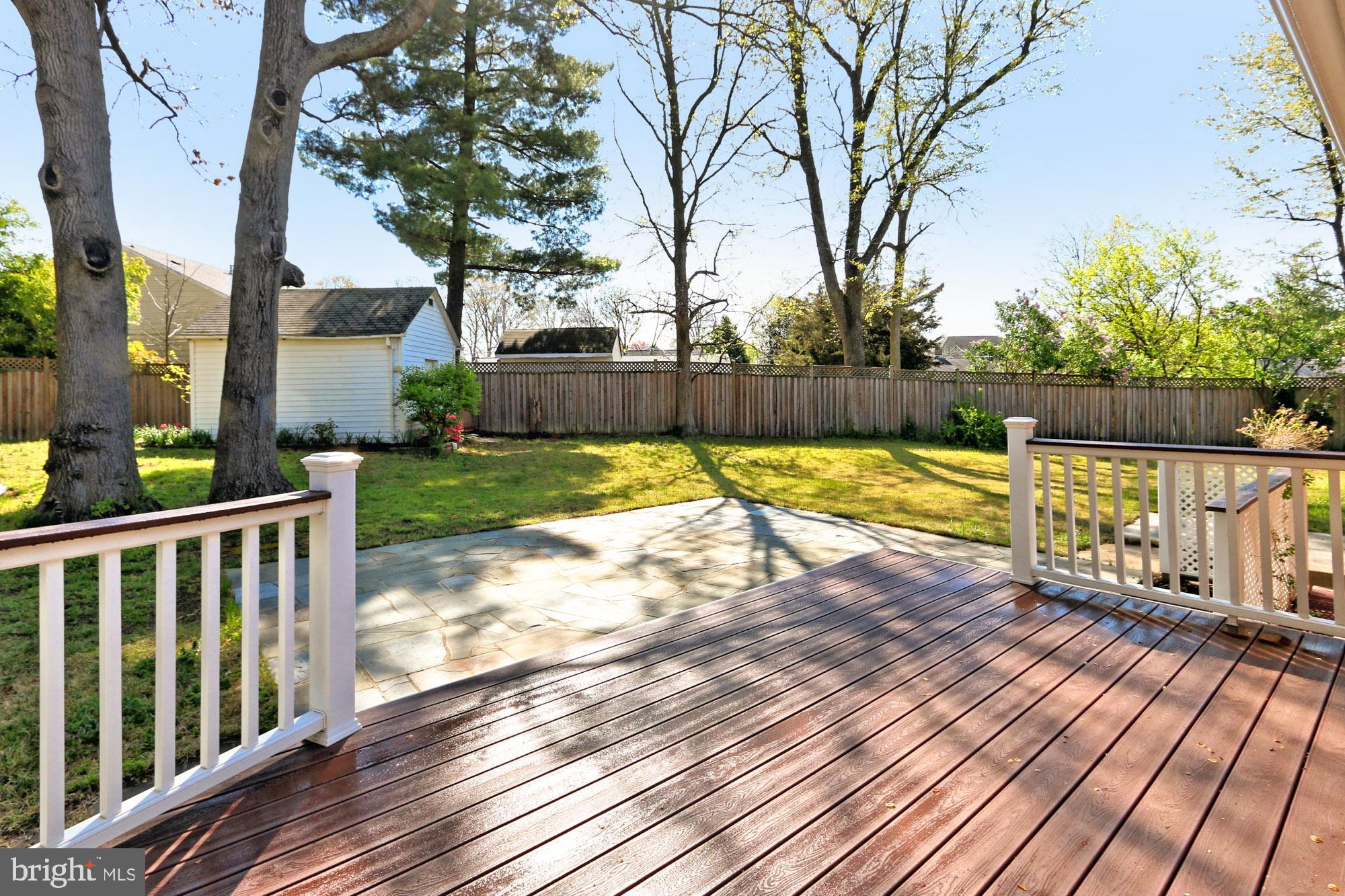 6731 Front Royal Road Springfield, VA 22151 - Photo 37 of 47 Custom Trex style decking and railing