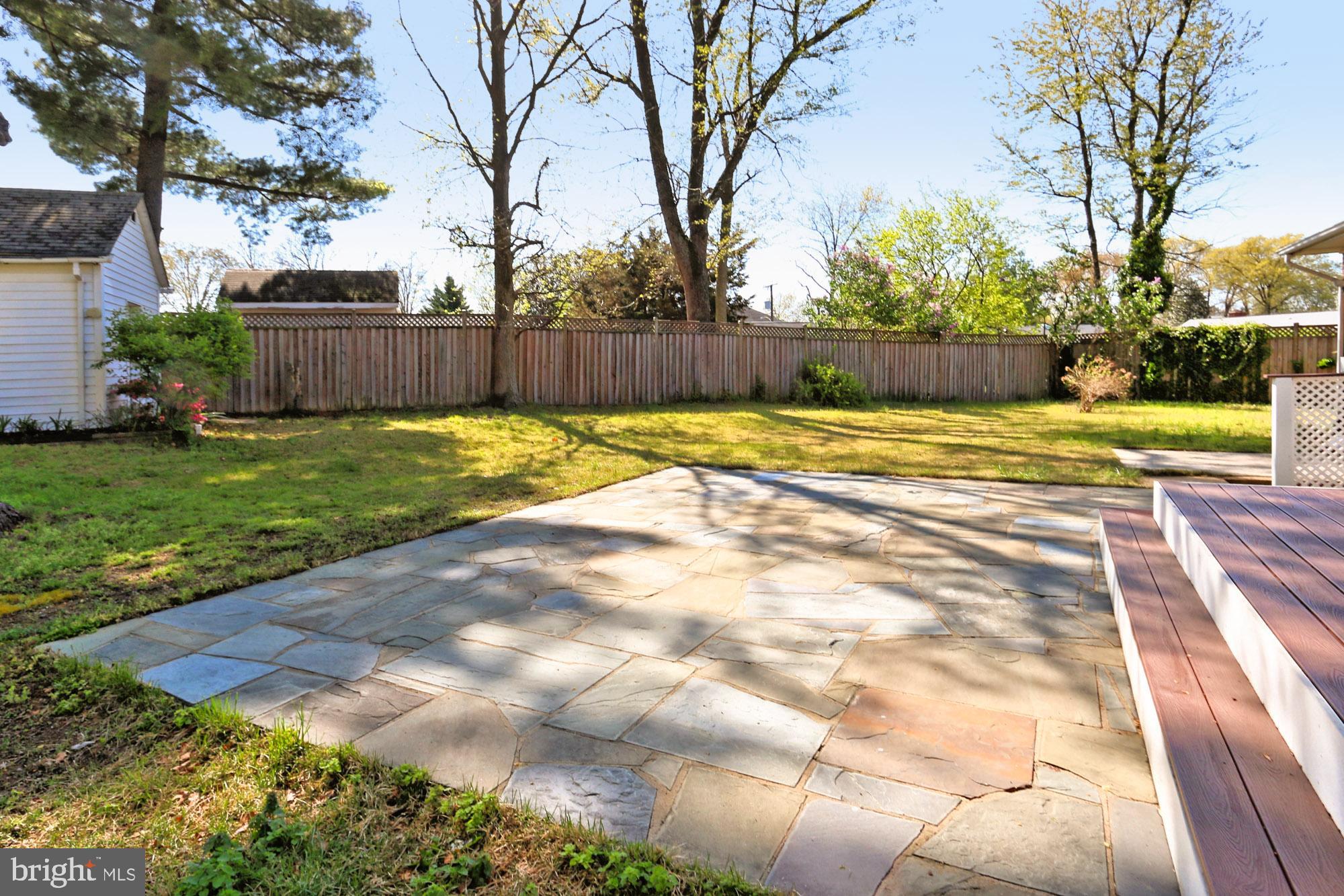 6731 Front Royal Road Springfield, VA 22151 - Photo 40 of 47 Fully fenced large private back yard