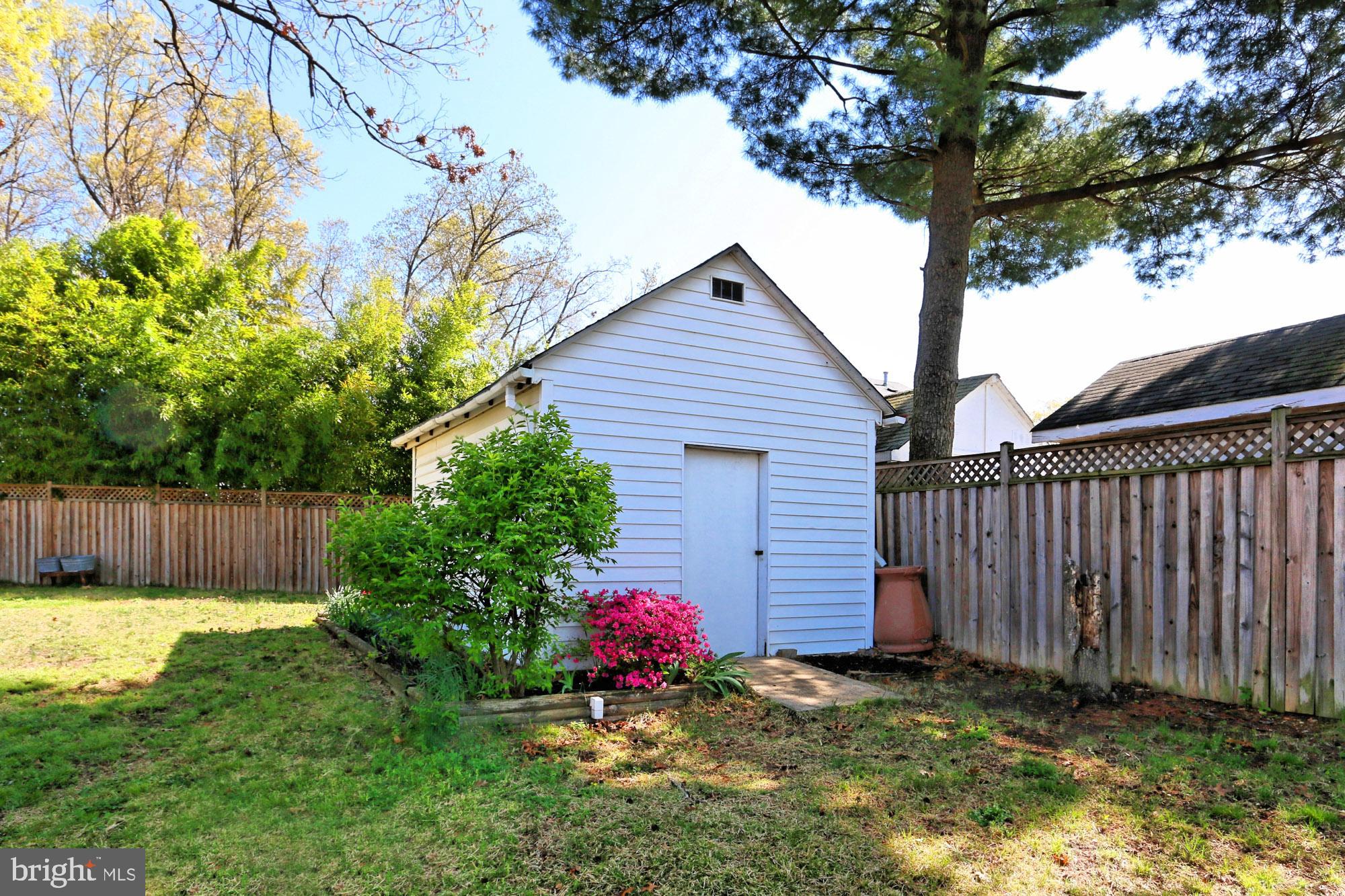 6731 Front Royal Road Springfield, VA 22151 - Photo 47 of 47 Large back yard shed for storage
