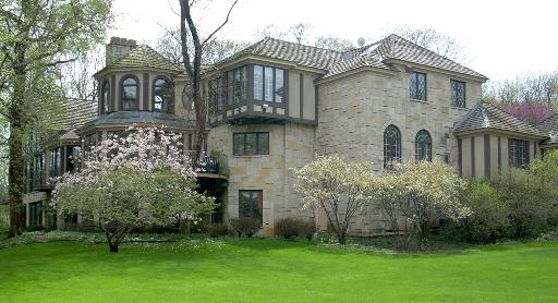 3406 Adams Road Oak Brook, IL 60523 - Photo 1 of 1 a front view of a house with a garden