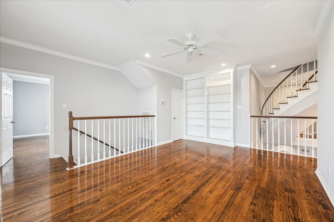 1406 Spring Cress Lane Seabrook, TX 77586 - Photo 28 of 50 a view of empty room with wooden floor