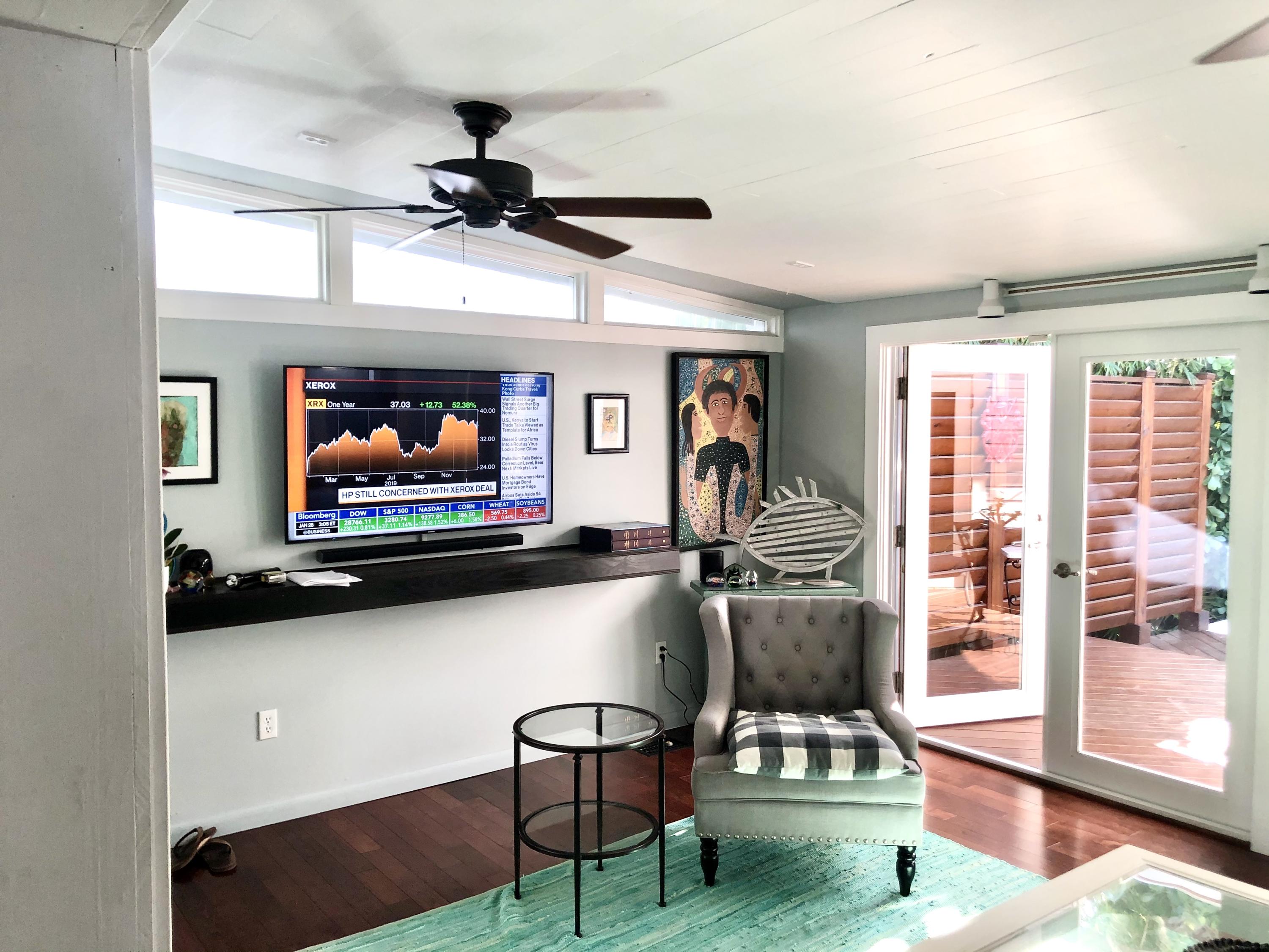 1118 Pearl Street Key West, FL 33040 - Photo 7 of 7 a living room with furniture and a flat screen tv