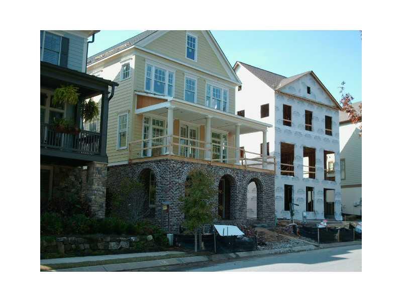 Exterior Front. Presale Riley plan under construction