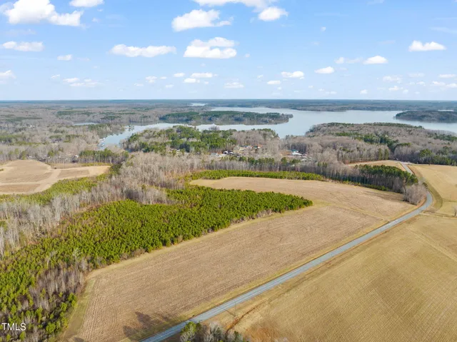a view of an ocean and beach