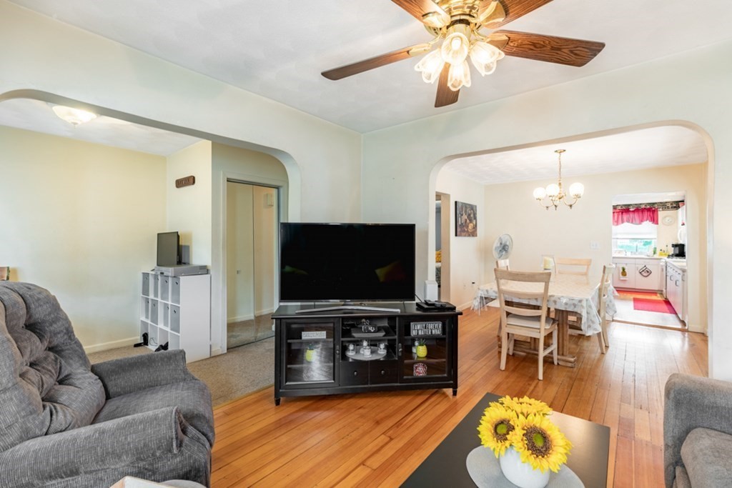 272 River Road Winthrop, MA 02152 - Photo 22 of 42 a living room with furniture and a flat screen tv