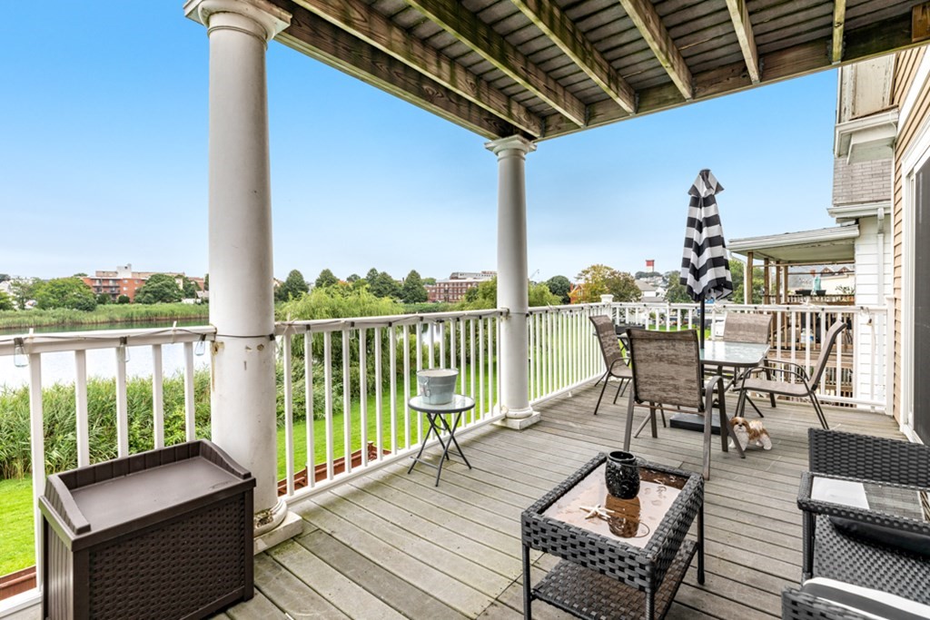 272 River Road Winthrop, MA 02152 - Photo 33 of 42 a view of a balcony with furniture