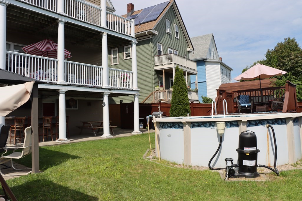 272 River Road Winthrop, MA 02152 - Photo 38 of 42 a view of a house with backyard and sitting area