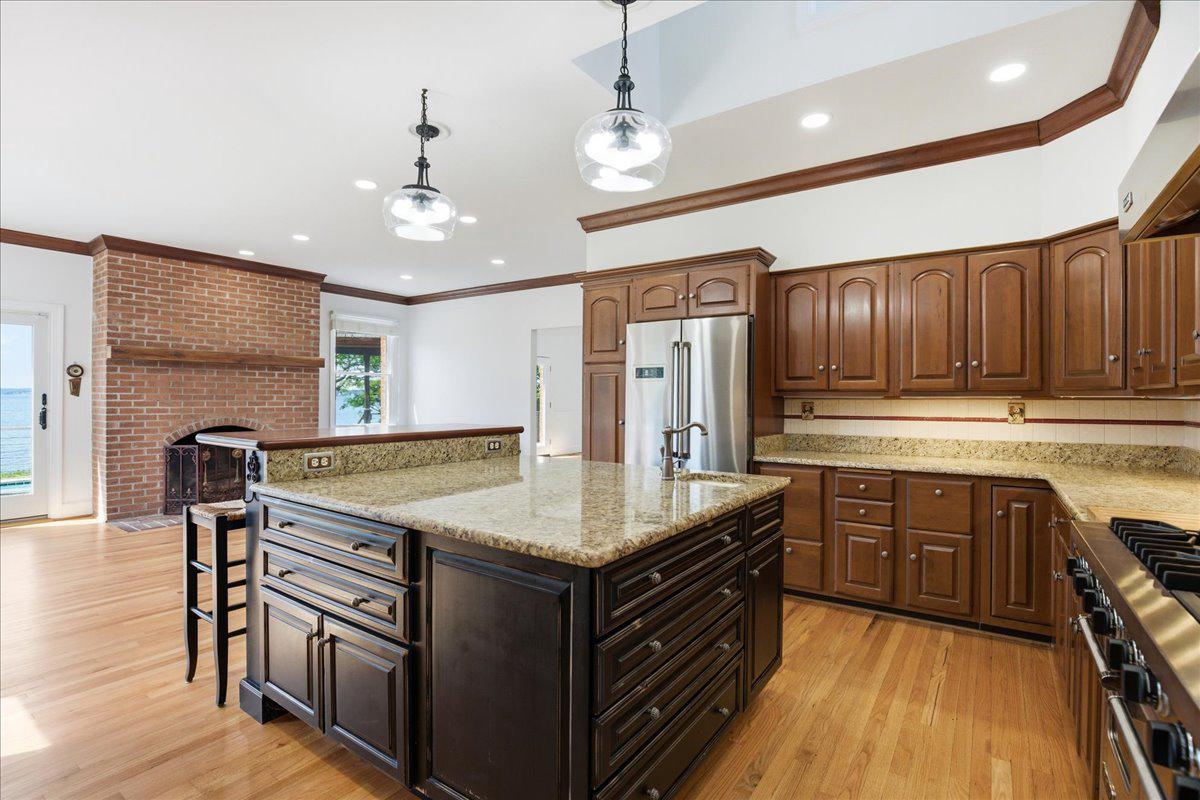 2070 Turner Road Lusby, MD 20657 - Photo 39 of 79 Kitchen-family room connection