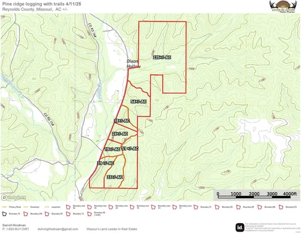 $423,000 | 0 Highway B 235 Ellington Mo 63638, Centerville, MO 63633